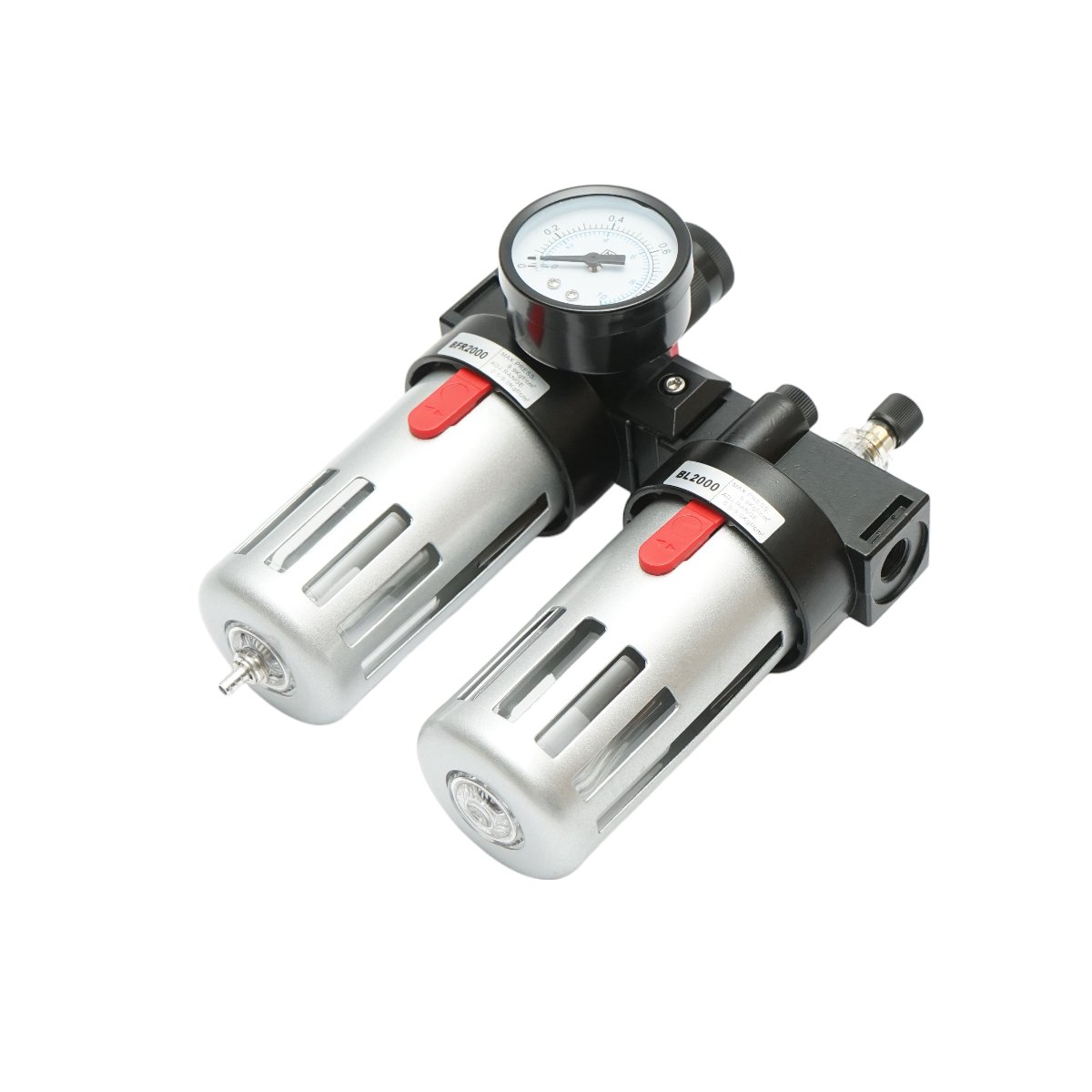 Filtru aer si ungator cu regulator de presiune max. 1 MPa, racord 1/4